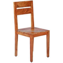 Solid Wood Vintage Dining Natural Finish Dining Chair